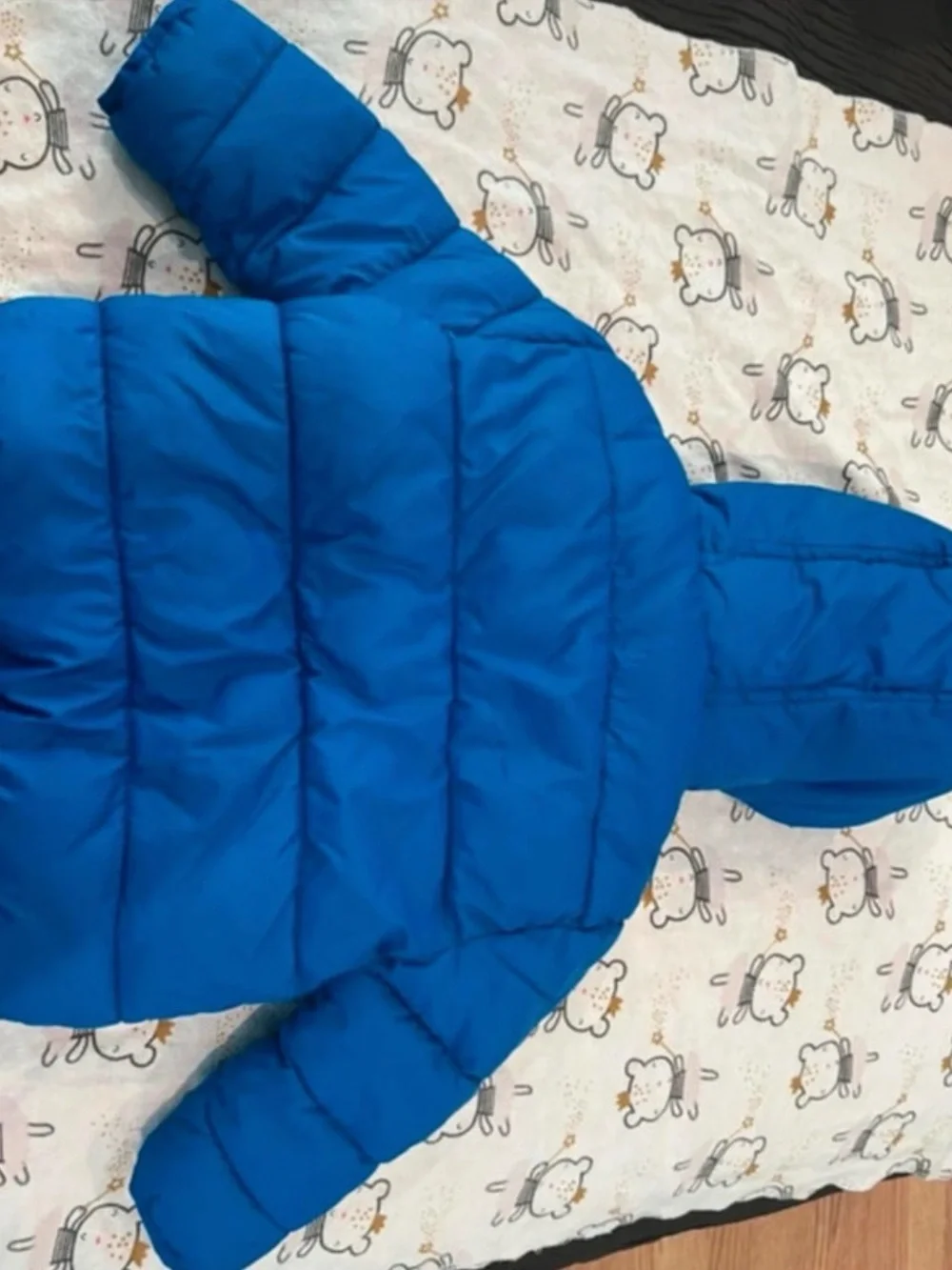 The Children's Place Bright Blue Hooded Puffer Jacket